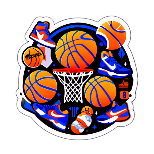 Sticker ng Dedikasyon sa Pagbawi sa Basketball