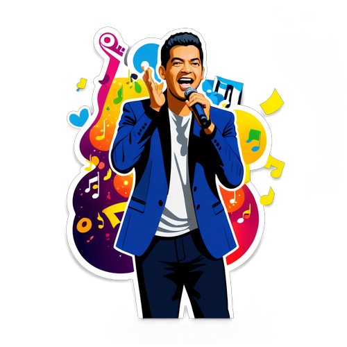 Vibrant Sticker ng Pagganap ni Gary Valenciano