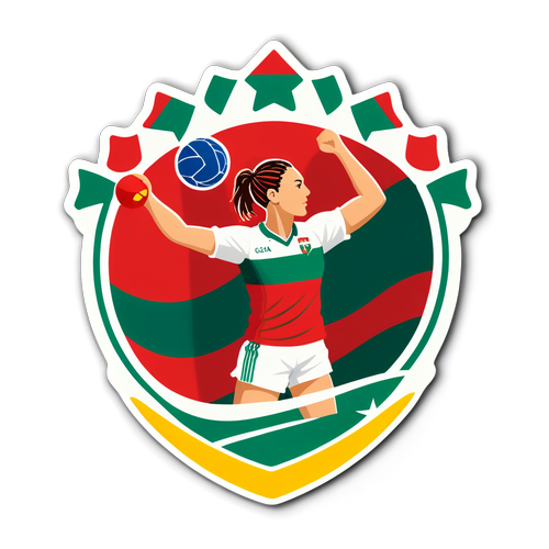 Sticker som feirer Women's Handball European Championship 2024