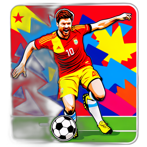 Sticker akcji Xabi Alonso