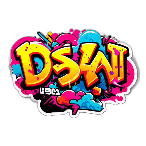 Disasi: Design audace in stile graffiti
