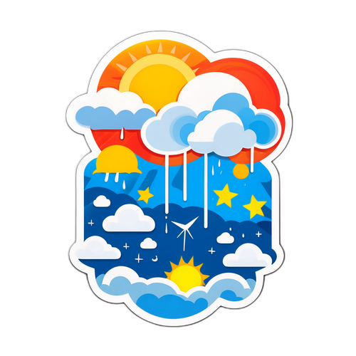 Sticker Thời Tiết ở Huế