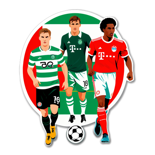 Paduan Jersi Celtic dan Bayern Munich