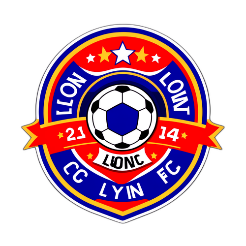 Rekaan Lencana Retro untuk Lyon FC