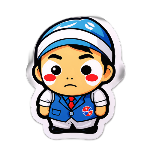 귀여운 진성준 캐릭터 스티커