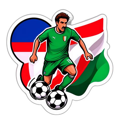 Adesivo Calcio Italia
