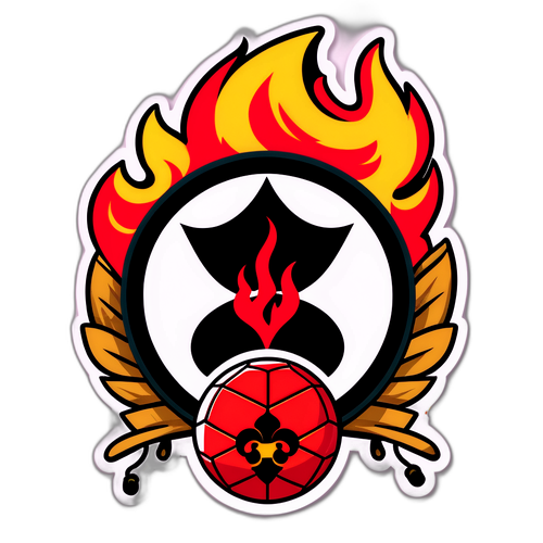 Flamengo Amblemli Sticker