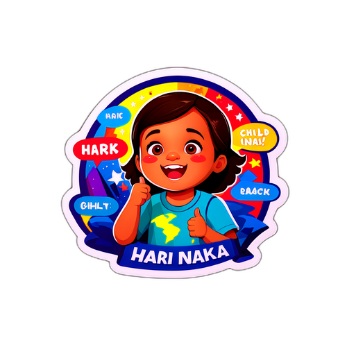 Stiker Ceria Hak Anak
