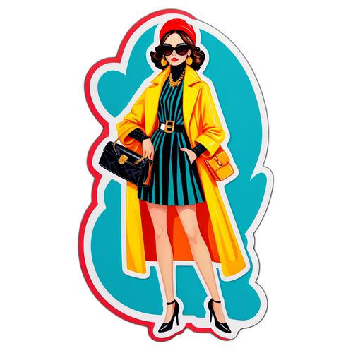 Illustrazione di Moda Chic di Elmas