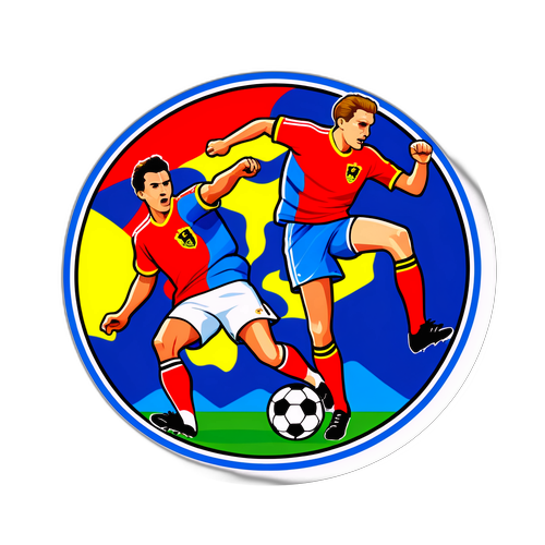 Streitszene zwischen Liechtenstein und Belgien auf dem Fußballplatz