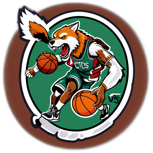 Isang Nakakatuwang Ilustrasyon ng Basketball: Timberwolves vs Celtics