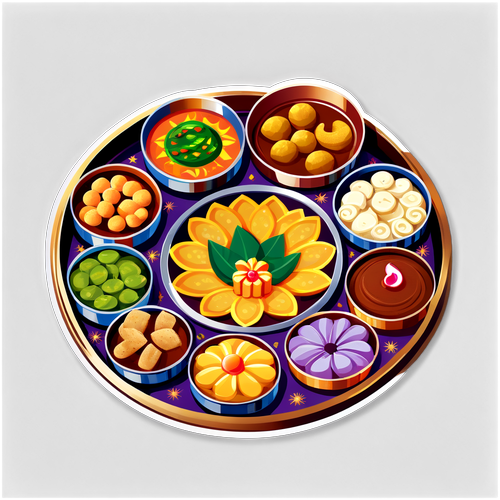 Indulge in Diwali Delights: Discover the Secret Behind the Perfect Traditional Indian Thali!