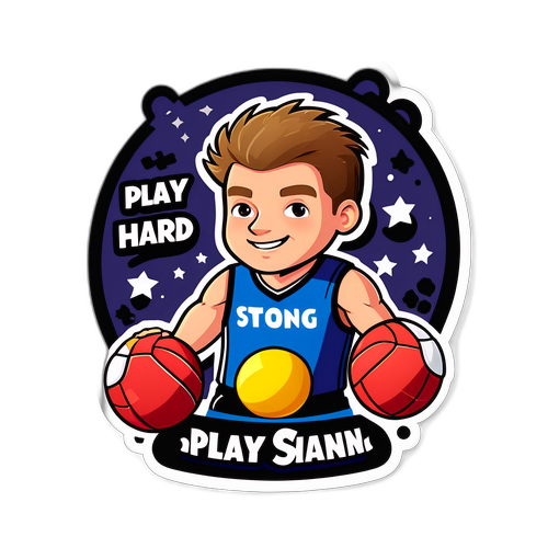 Motivationsklistermærke med Lasse Svan