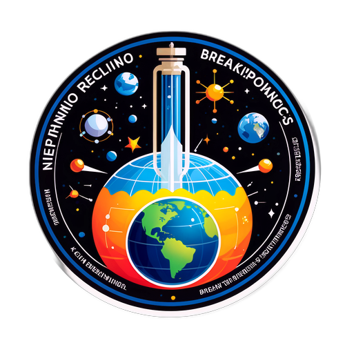 全球科技突破贴纸