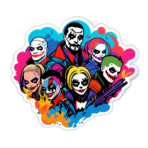 En dynamisk design inspirerad av Suicide Squad