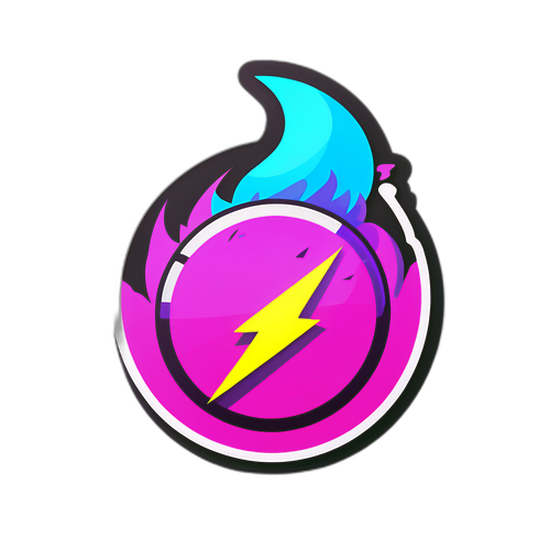 Autocolant modern Flash Score