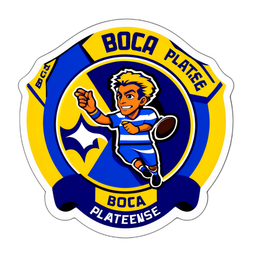 Sticker de Boca Platense