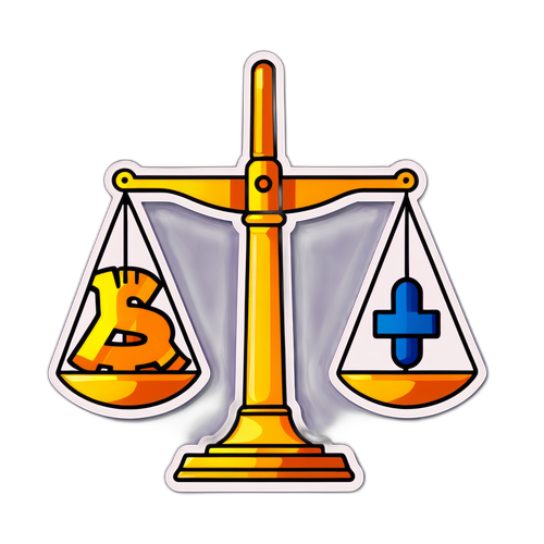 美元指數平衡天秤象徵