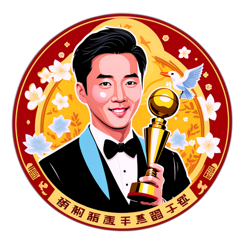 金东获得百玉兰最佳男演员奖