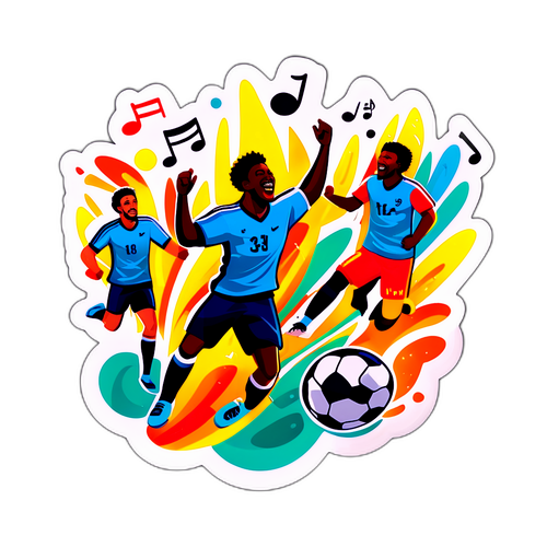 Fodbold og Musik Fejring