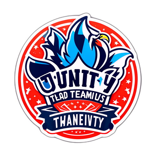 สติ๊กเกอร์ที่แสดงถึงความสามัคคีกับทีมและแฟนๆ