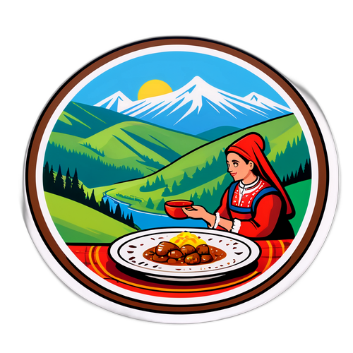 Бразько: Персонаж, що смакує традиційні закарпатські страви