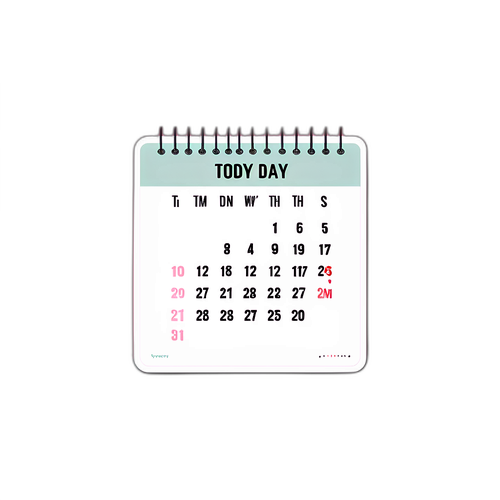 Kalender Minimalis Hari Ini