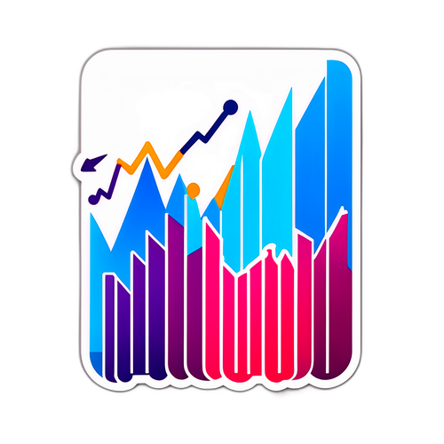 สติกเกอร์การเติบโตของดัชนีดาวโจนส์