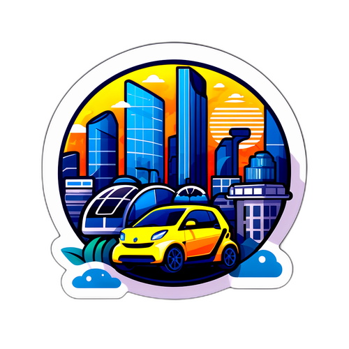 Akıllı Şehirler Sticker'ı