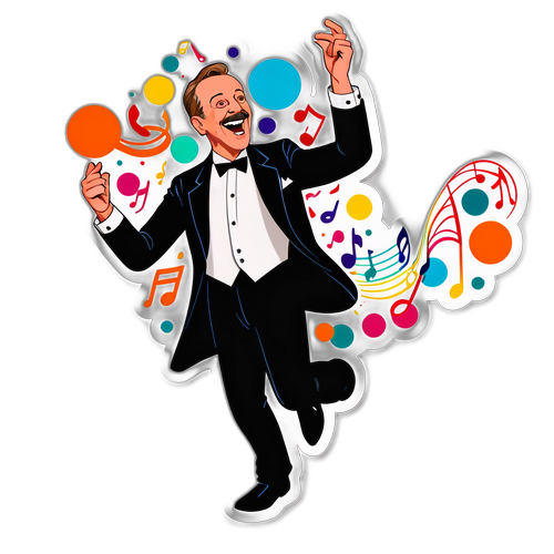 Alfred Fra 'Vild med dans' Sticker