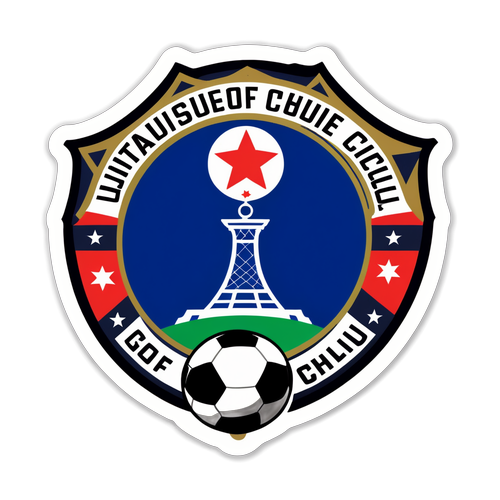 Sticker de Colores Elegantes de Botafogo y Universidad de Chile