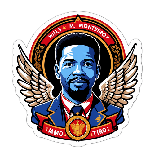 Adesivo commemorativo per Willy Monteiro