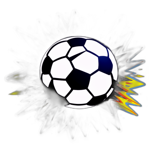 Funky Sticker ng Soccer