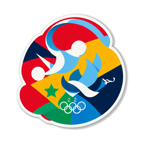 Die Olympischen Spiele 2024: Feiere den Sport mit deinem einzigartigen Sticker-Design!