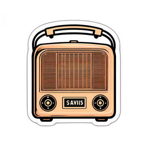 סטיקר רדיו נוסטלגי