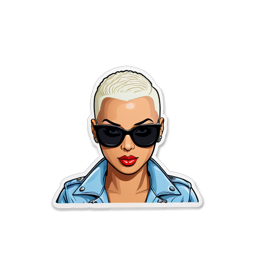 Amber Rose: Ang Imahinasyon ng Fashion na May Buzz Cut at Sunglasses na Mapapasayo!