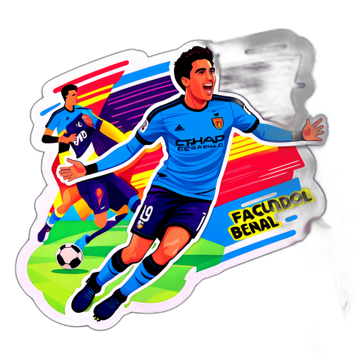 Stiker Seru Facundo Bernal Mencetak Gol