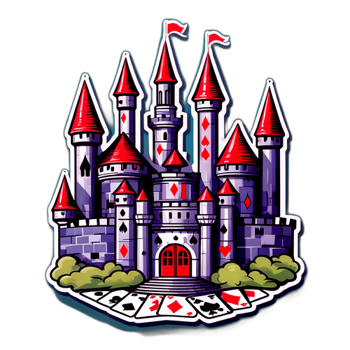 Castel din cărți de joc