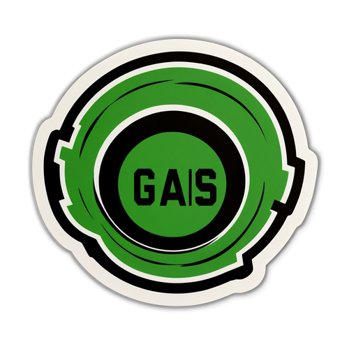 Gais-logotyp med fotbollsram