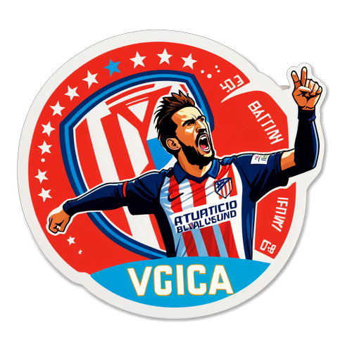 Sticker Pertandingan Atlético Madrid vs Slovan Bratislava