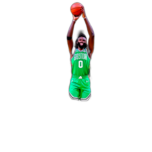 Jaylen Brown Three-Pointer Action Sticker