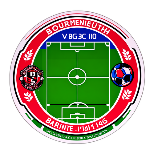 สติกเกอร์สำหรับการแข่งขันบอร์นมัธ vs เอฟเวอร์ตัน