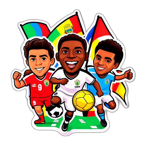 Stiker Olahraga Santos vs Velo Clube