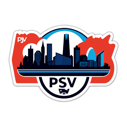 PSV Skyline Sticker