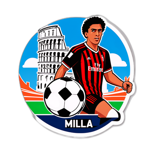 Fodbold i bevægelse mellem Milano og Pisa