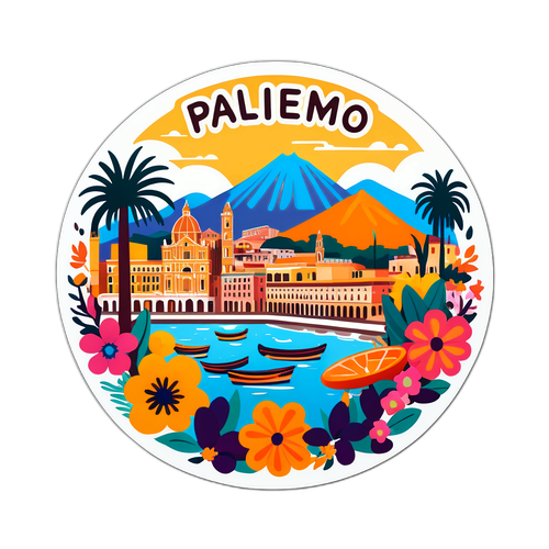 Vista panoramica di Palermo