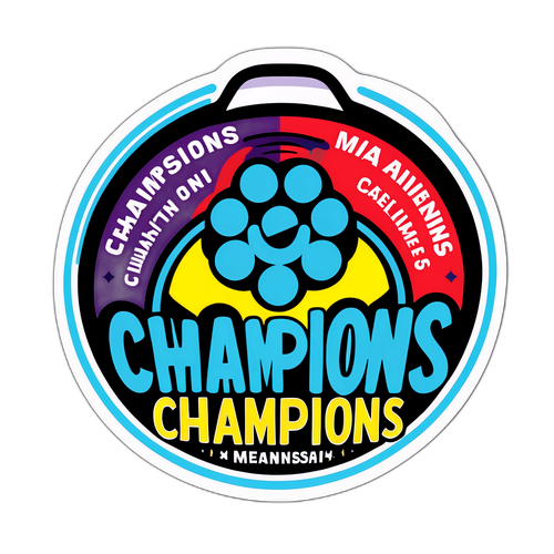 Champions Mads Mensah Sticker
