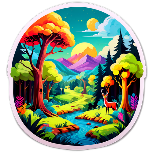 Peisaj de poveste din pădurea Letea