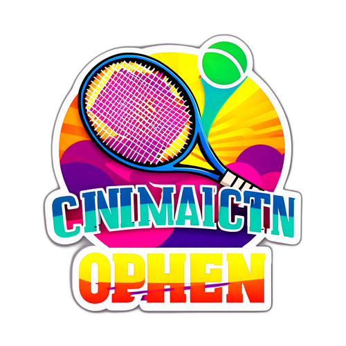 Reka Bentuk Pelekat Juara Terbuka Cincinnati