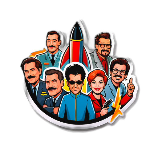 Missile-elokuvan näyttelijät ja ohjaajat -hauska tarra